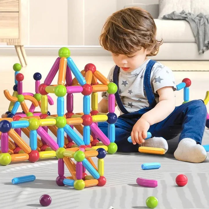 Havenholt 38 Piece Magnetic Geometric Building Blocks