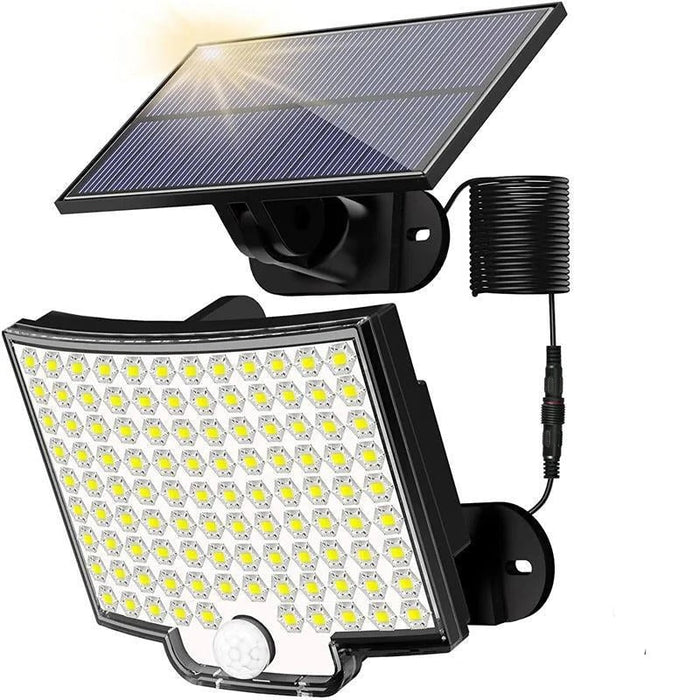 106 LED Solar Outdoor Light With Motion Sensor