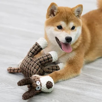 Havenholt Reinforced Velvet Dog Toy with Squeaker