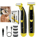 Cordless Rechargeable Mens Shaver and Beard Trimmer