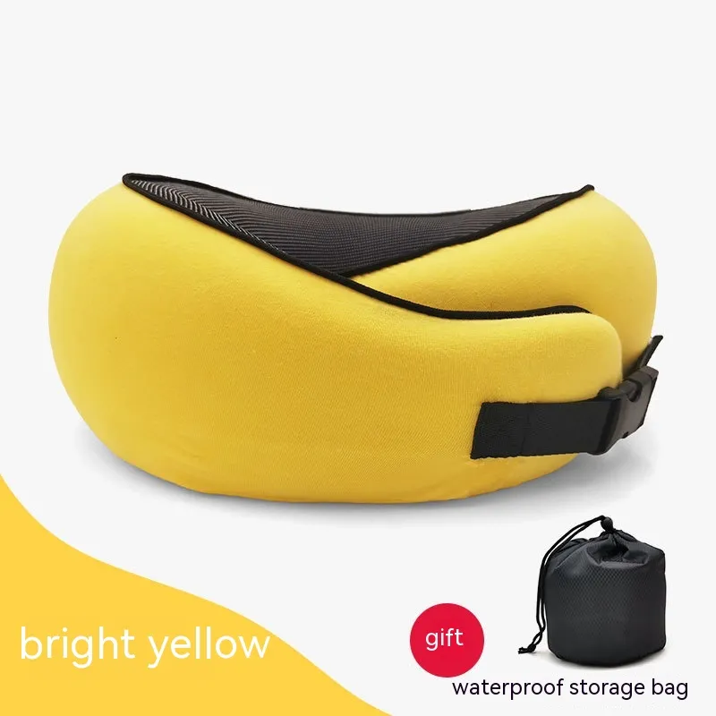 Snail Style Memory Foam, Travel Curved Neck Pillow