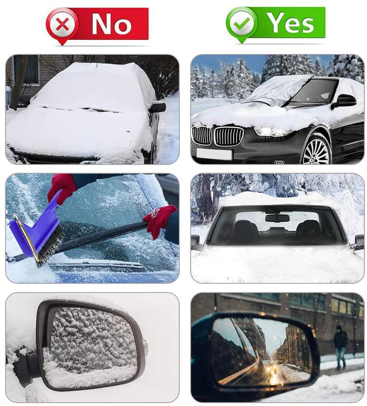 Magnetic Car Windscreen Cover and Sun Shade