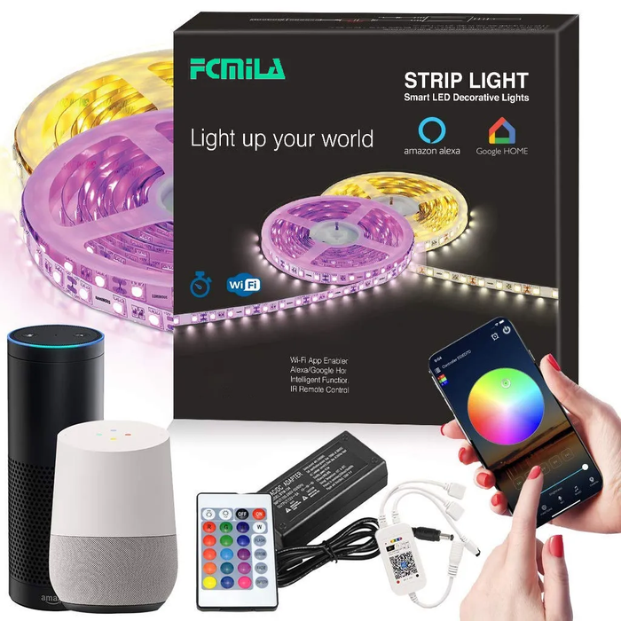 Havenholt Smart WiFi LED Strip Lights with App and Remote