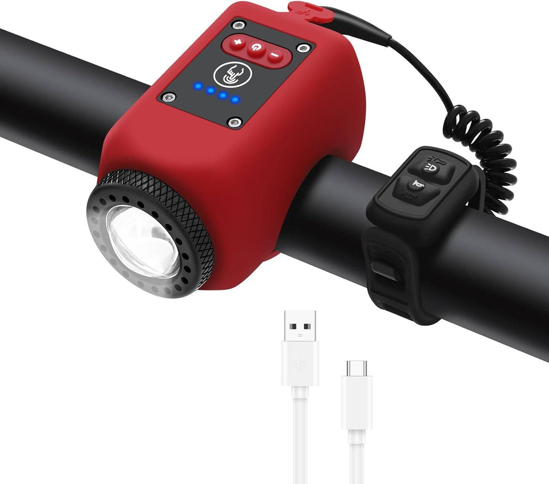 Havenholt IPX5 Waterproof Bike Horn with Floodlight