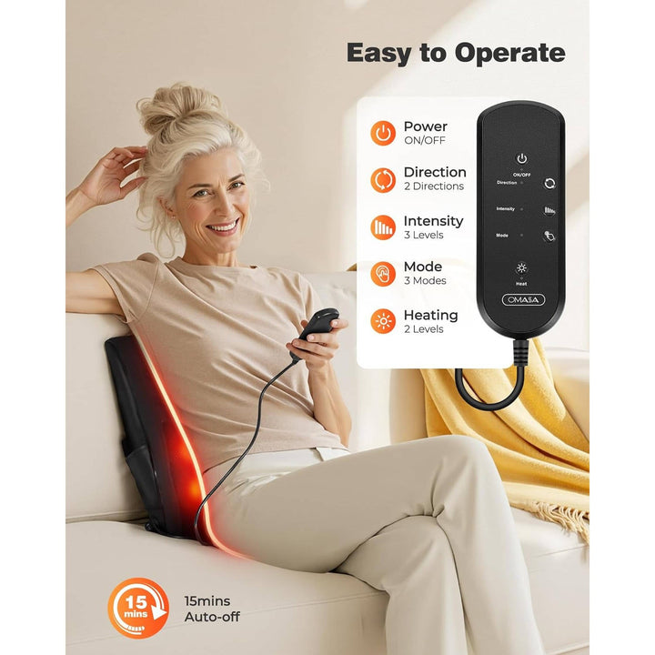 Havenholt Shiatsu Neck and Back Massage Pillow with Heat