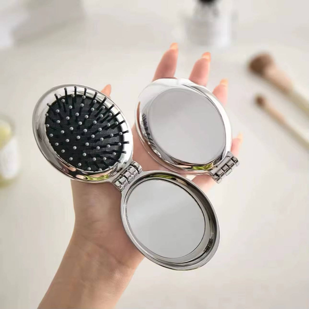 Havenholt Pocket Compact Mirror with Comb
