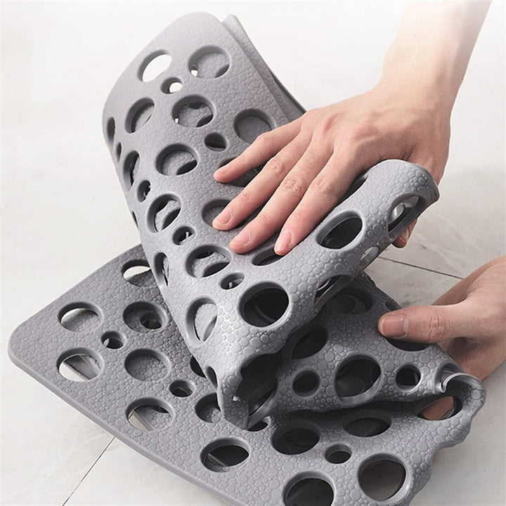 Non Slip Shower Mat with Textured Surface and Antibacterial Finish