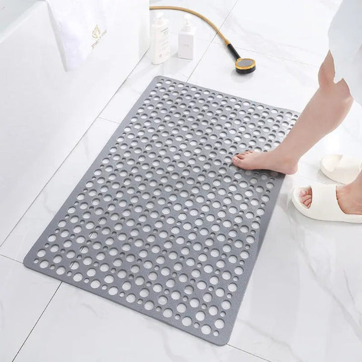 Non Slip Shower Mat with Textured Surface and Antibacterial Finish