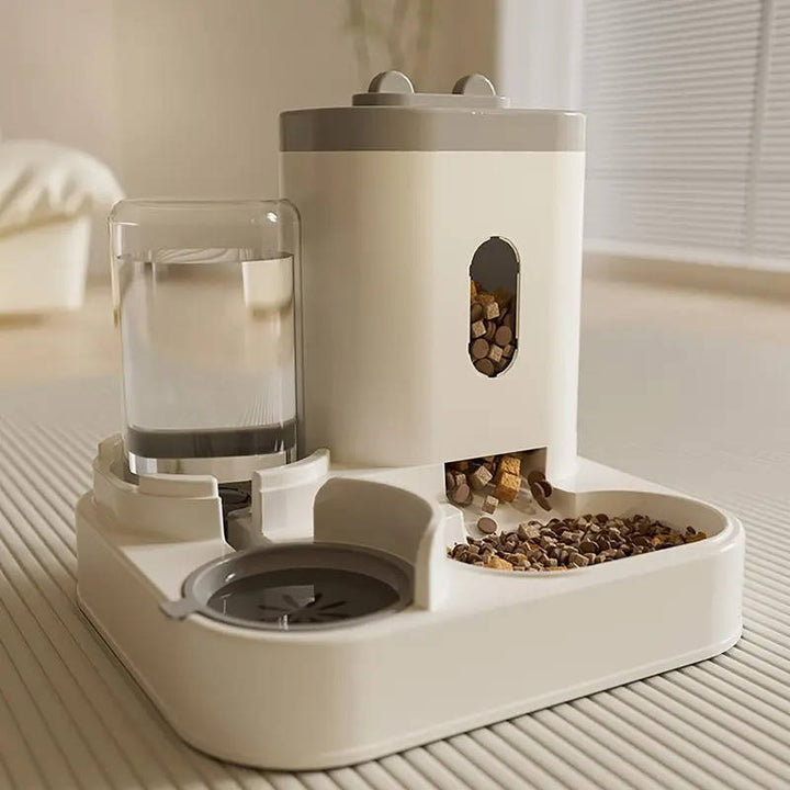 Havenholt Gravity Water Dispenser with Food Bowl