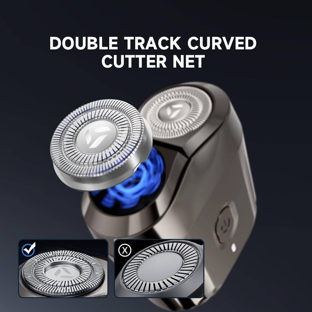 Havenholt Waterproof Rotary Electric Shaver, USB Rechargeable