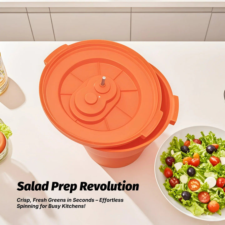Havenholt Large Commercial Salad Spinner with Handle