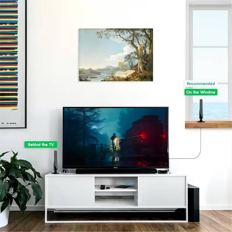 Havenholt Indoor Digital TV Aerial with Signal Amplifier