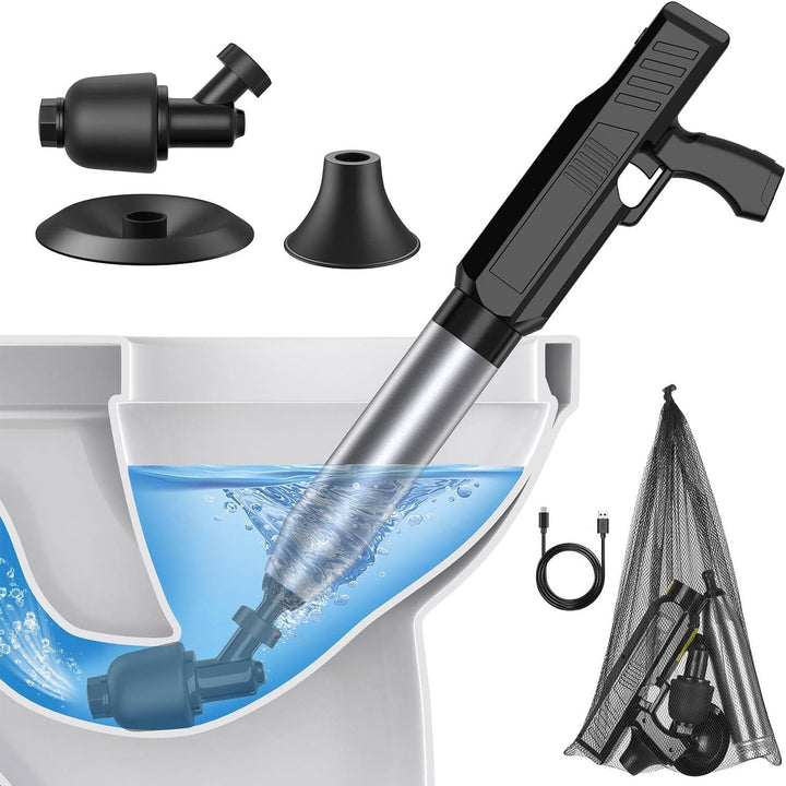 Havenholt High-Pressure Electric Toilet Plunger