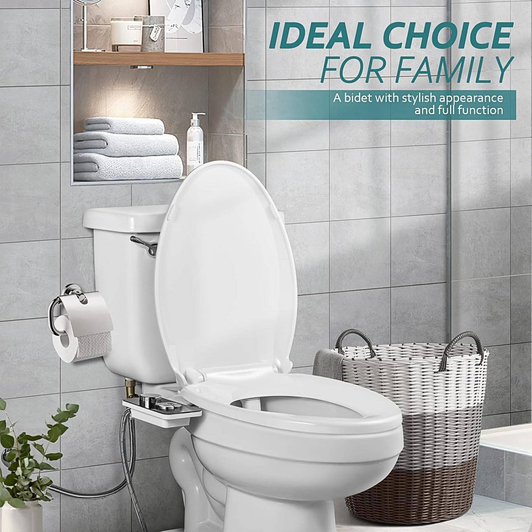 Havenholt Self-Cleaning Bidet Attachment with Dual Nozzle
