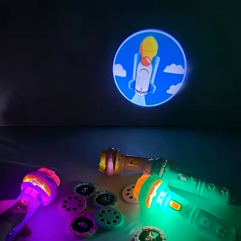 Havenholt Projector Torch Toy with Dinosaur and Animal Slides