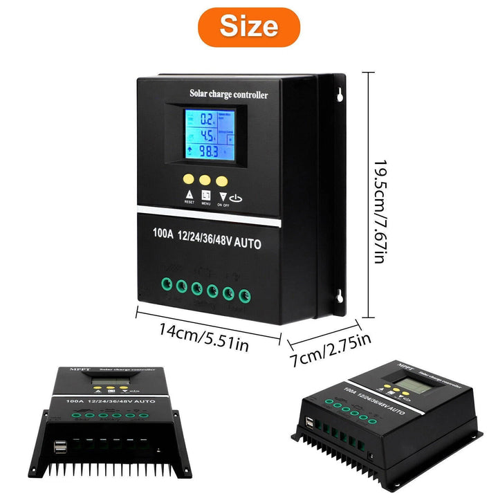 Havenholt 400W MPPT Solar Charge Controller for 12V to 48V