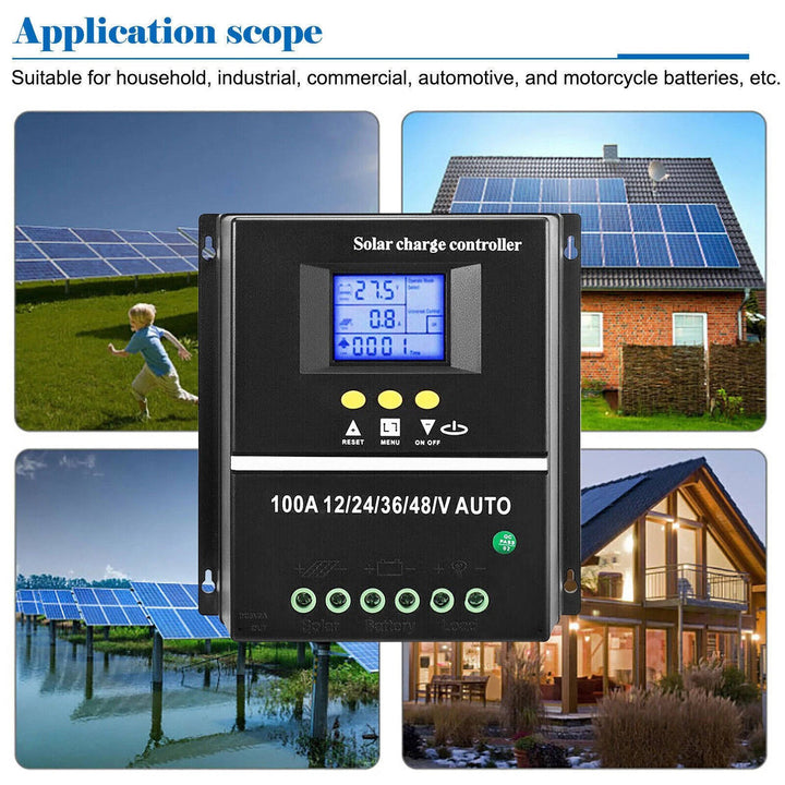 Havenholt 400W MPPT Solar Charge Controller for 12V to 48V