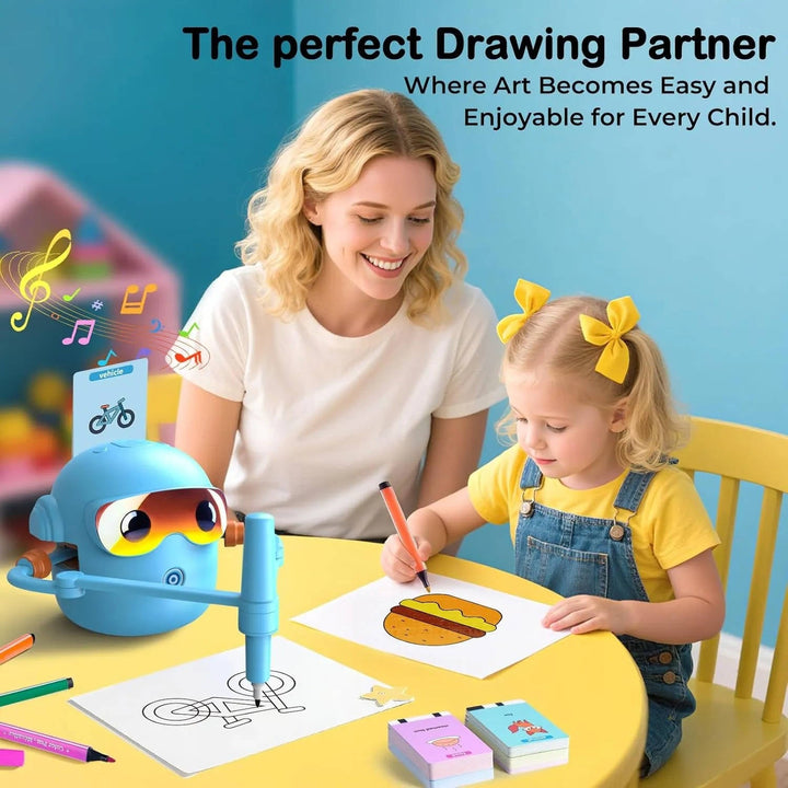 Havenholt Voice Interactive Drawing Robot with Markers