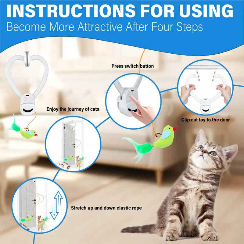 Havenholt Flying Bird Cat Teaser Wand