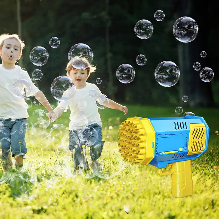 Havenholt 40-Hole Automatic Bubble Gun with LED Lights