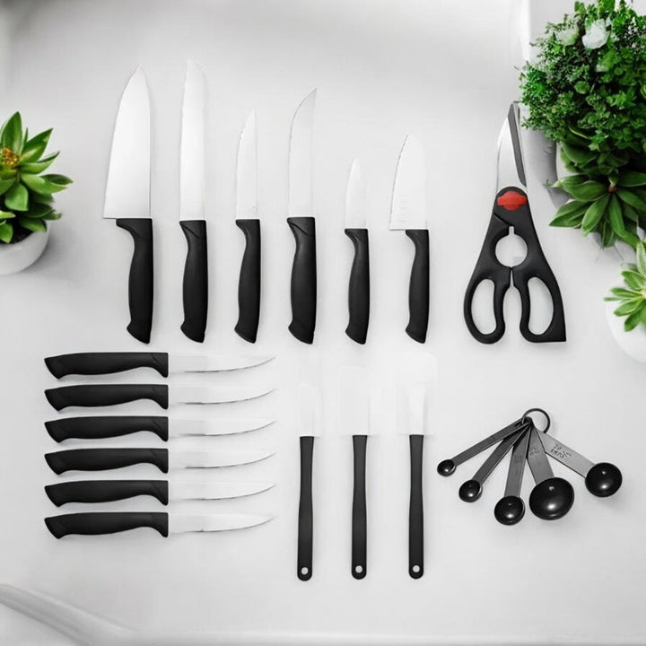 Havenholt 22-Piece Knife Block Set with High-Carbon Blades