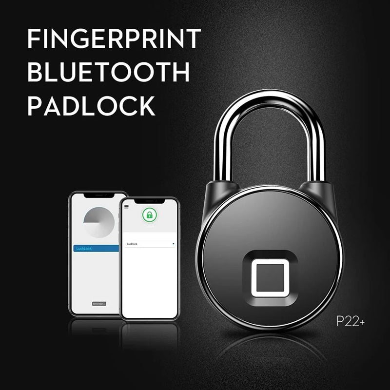 Havenholt Fingerprint Padlock with Bluetooth App Access