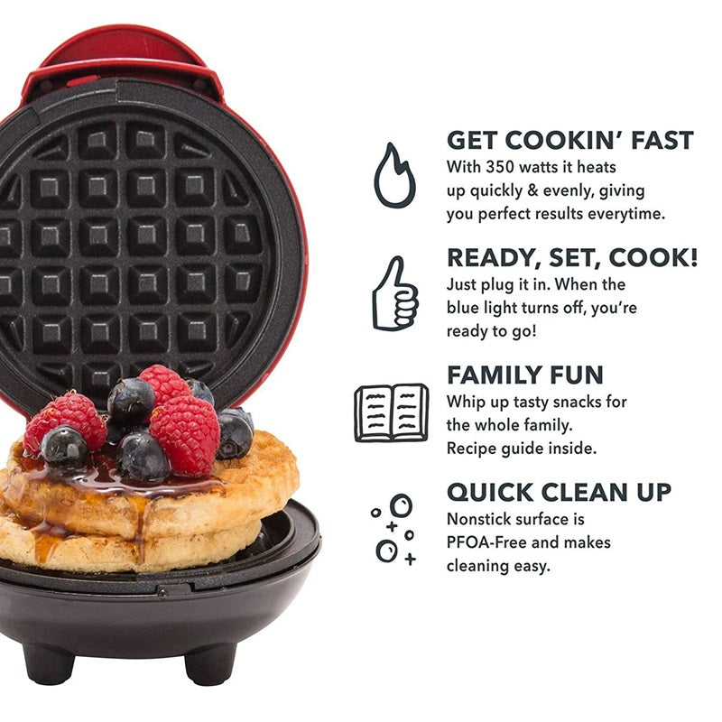 Havenholt Non-Stick Electric Mini Waffle Maker
