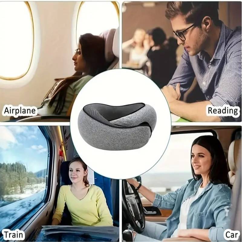 Havenholt Ergonomic Travel Neck Pillow for Flights