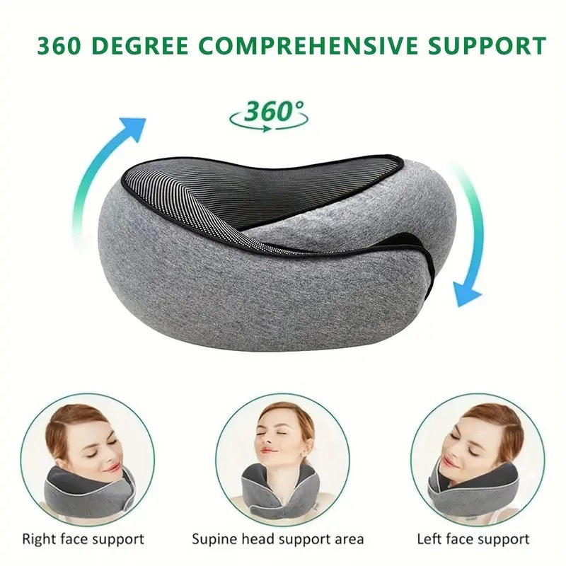 Havenholt Ergonomic Travel Neck Pillow for Flights