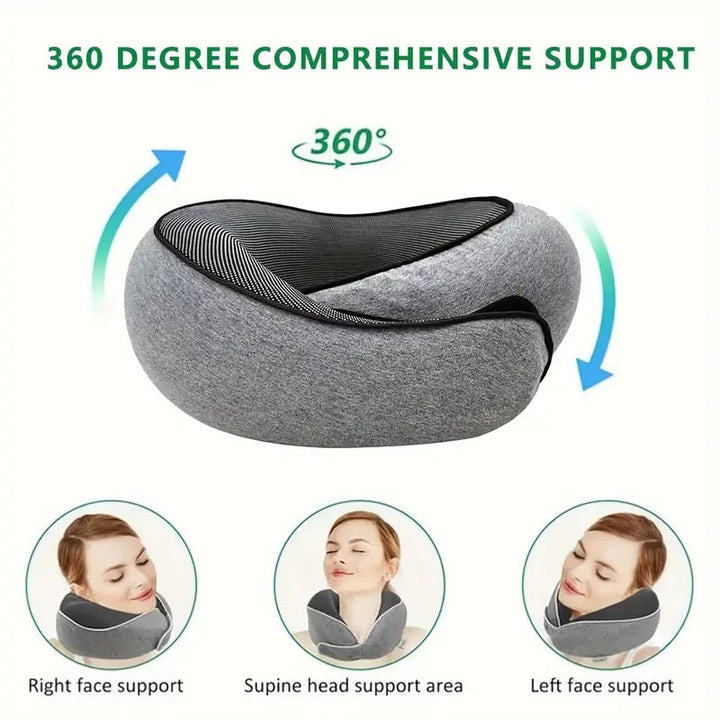 Havenholt Ergonomic Travel Neck Pillow for Flights