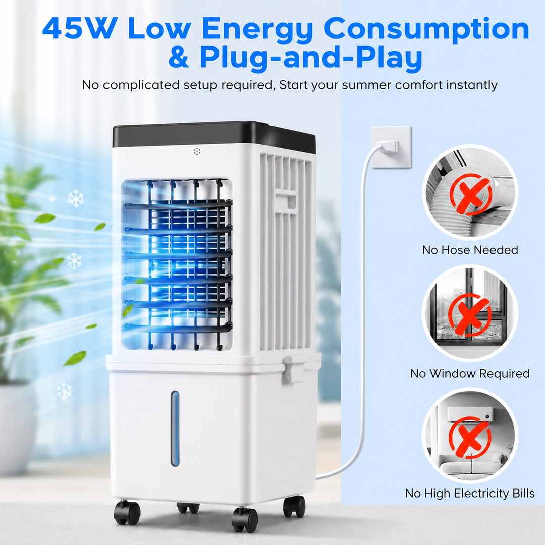 Havenholt Evaporative Air Cooler with 12L Tank and Remote