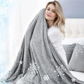 Cool-Touch Weighted Blanket with Breathable Fabric