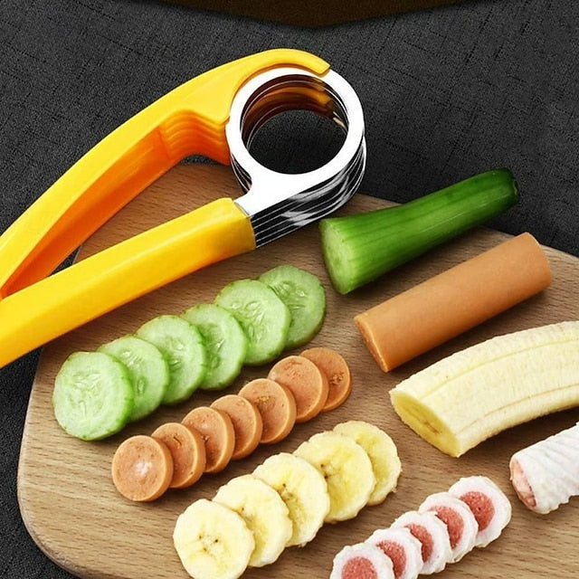 Havenholt Stainless Steel Banana and Sausage Slicer