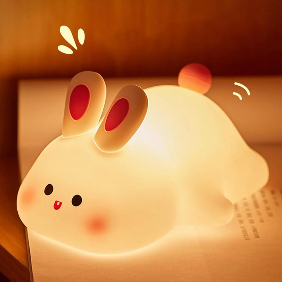Havenholt Silicone Bunny Night Light with Touch Control