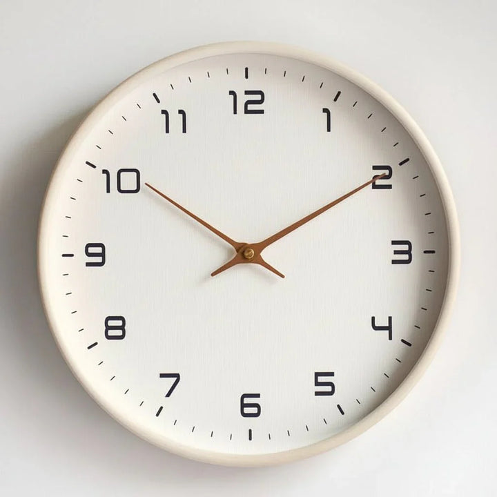 Havenholt Scandinavian Timber Wall Clock