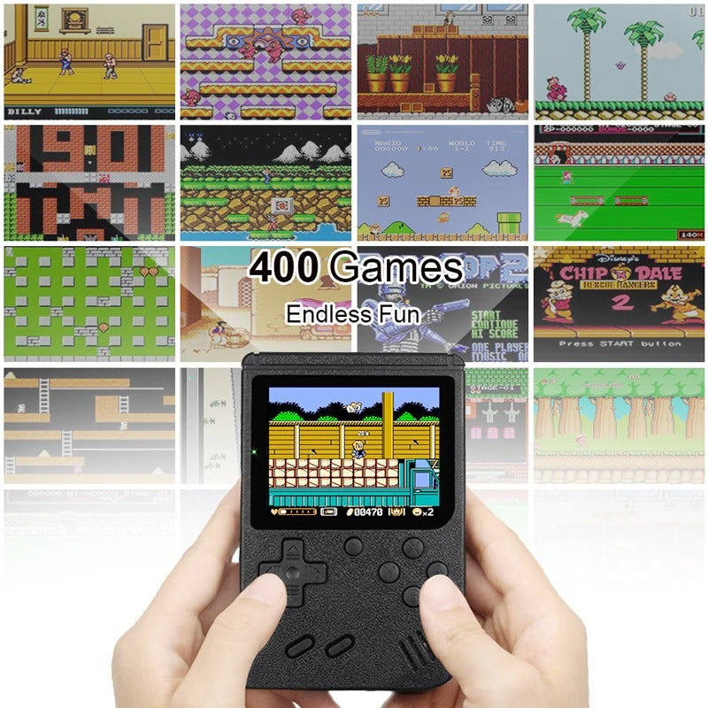 Havenholt Handheld Retro Game Console with 400 Built-In Games