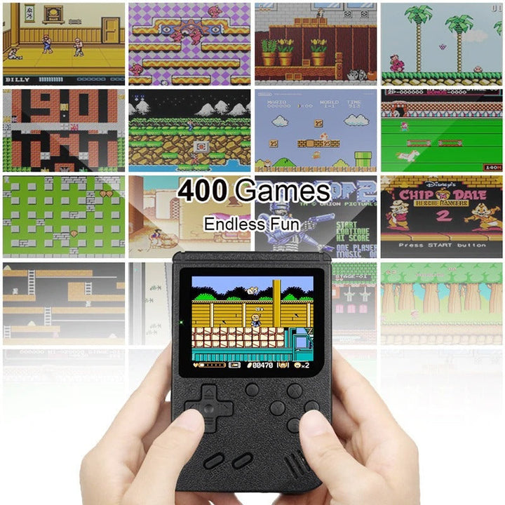 Havenholt Handheld Retro Game Console with 400 Built-In Games