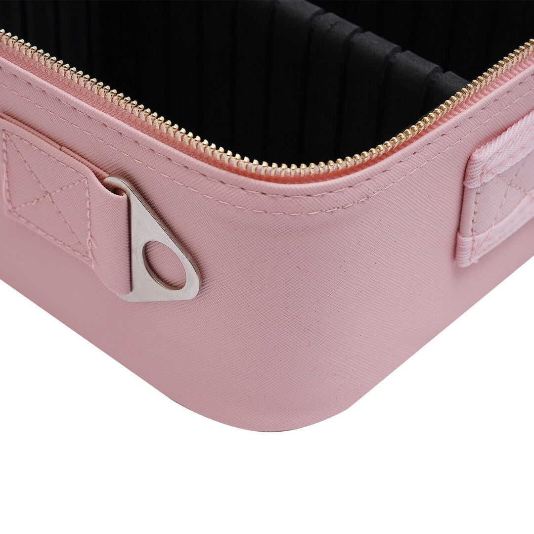 Havenholt Makeup Organiser Case with Adjustable LED Mirror