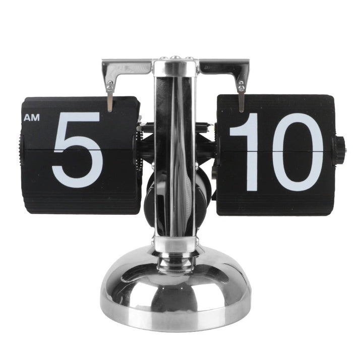 Havenholt Retro Flip Desk Clock with Silent Quartz Movement