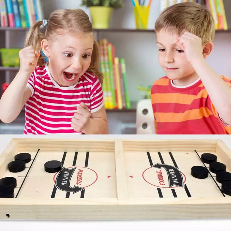 Havenholt Solid Wood Fast Sling Puck Game