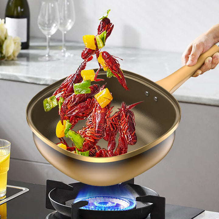 Havenholt 30cm Titanium Non-Stick Pot with Glass Lid