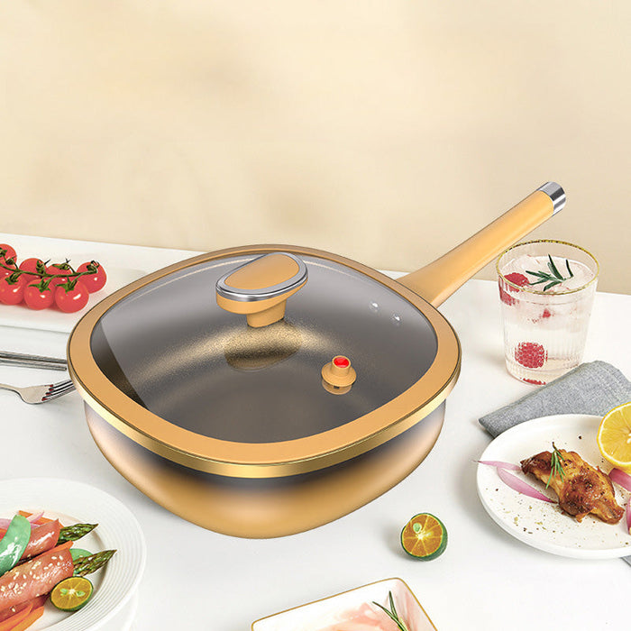 Havenholt 30cm Titanium Non-Stick Pot with Glass Lid