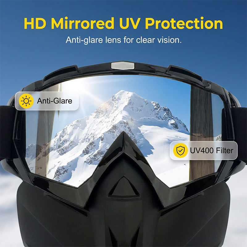 Havenholt Full Face Mask with Detachable Goggles