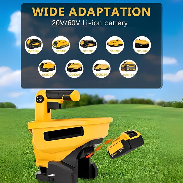 Havenholt Cordless Handheld Fertiliser Spreader for 20V Batteries