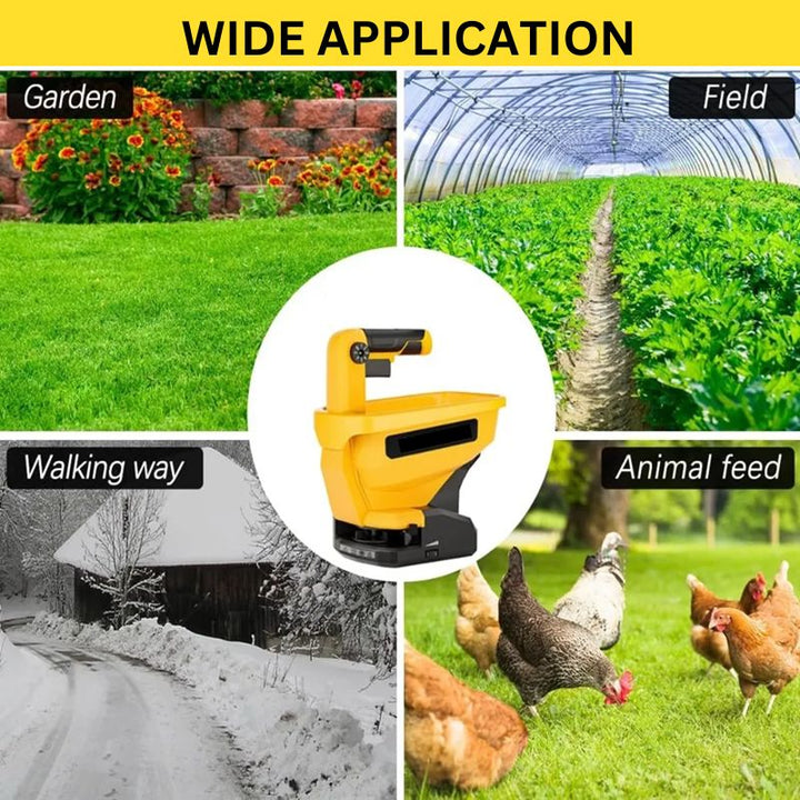 Havenholt Cordless Handheld Fertiliser Spreader for 20V Batteries