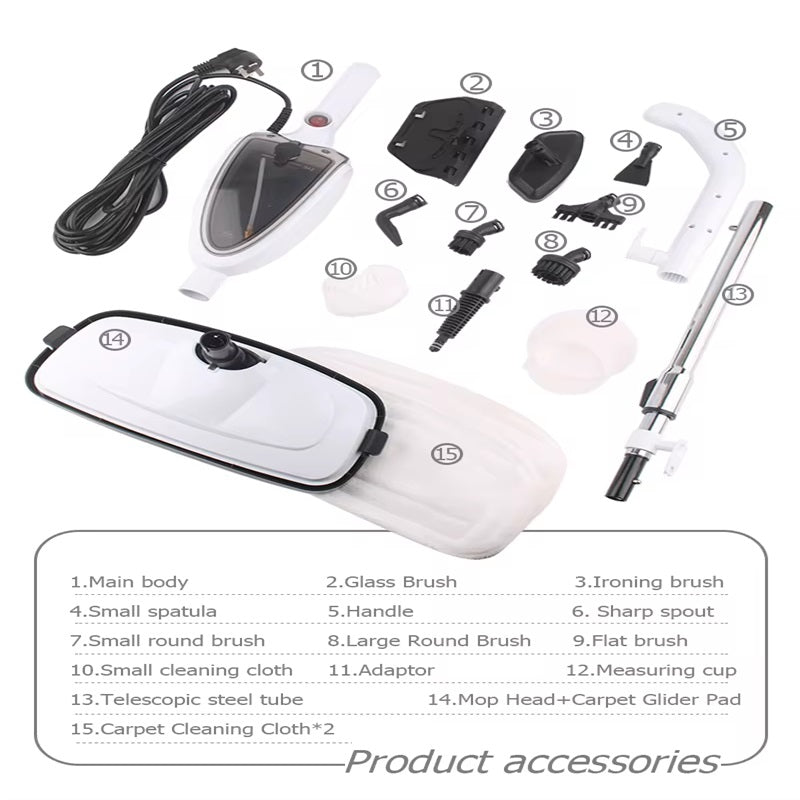 Havenholt Quick-Heat Multi-Surface Steam Mop