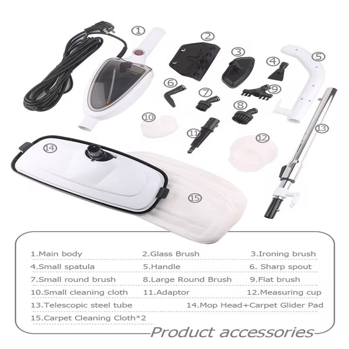 Havenholt Quick-Heat Multi-Surface Steam Mop