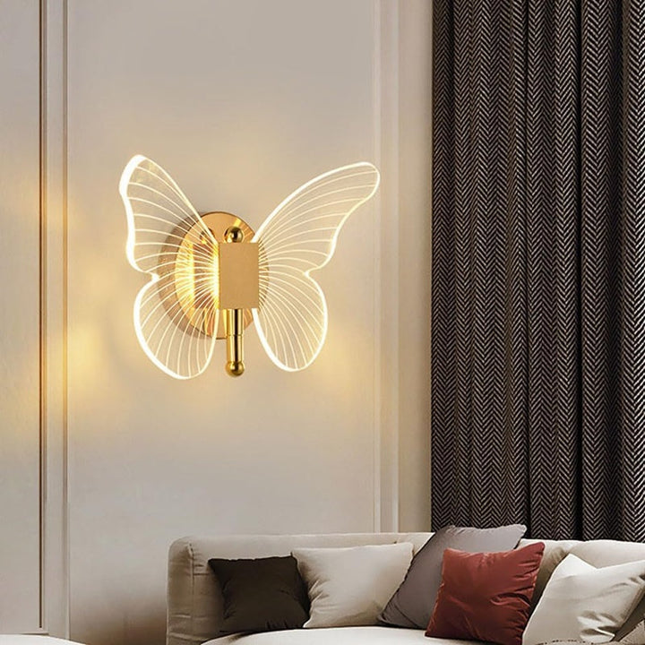 Havenholt Butterfly LED Wall Lamp with Three Light Modes