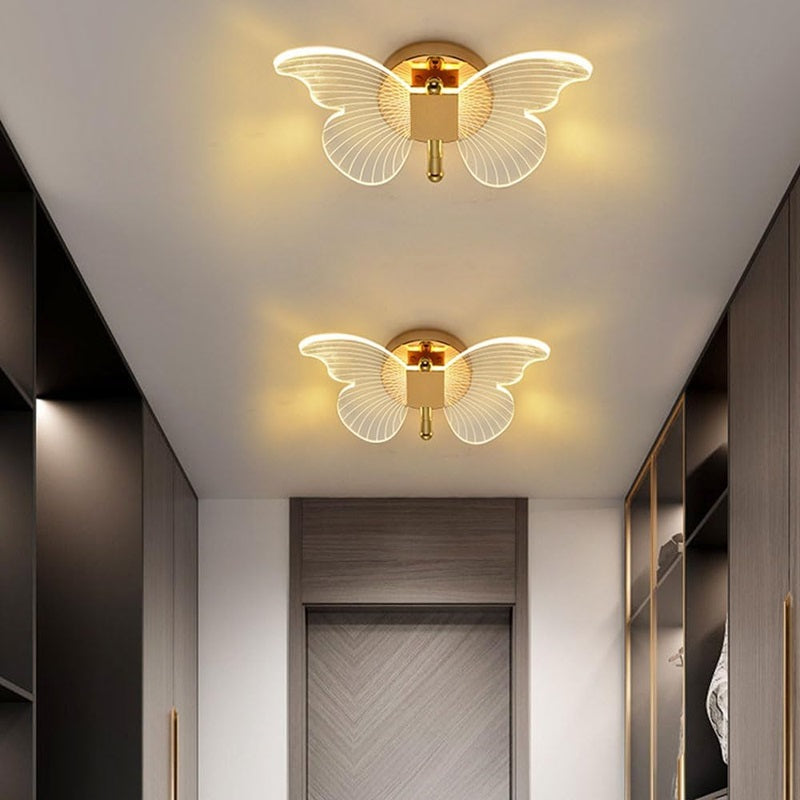 Havenholt Butterfly LED Wall Lamp with Three Light Modes